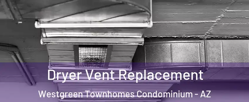Dryer Vent Replacement Westgreen Townhomes Condominium - AZ