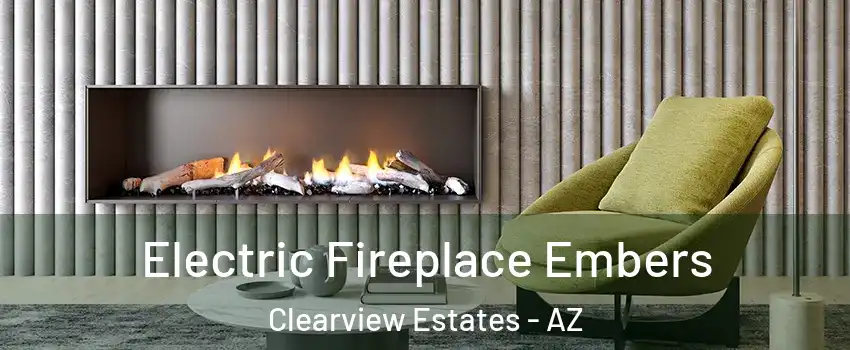 Electric Fireplace Embers Clearview Estates - AZ