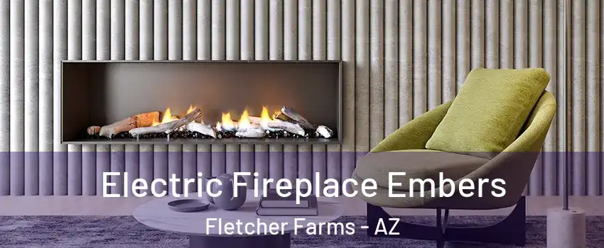 Electric Fireplace Embers Fletcher Farms - AZ