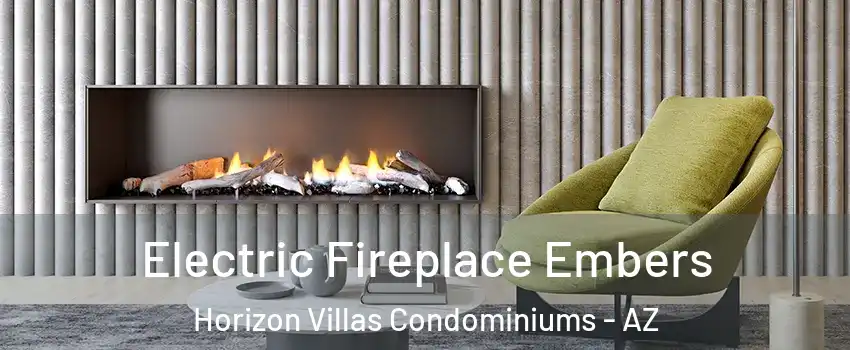 Electric Fireplace Embers Horizon Villas Condominiums - AZ