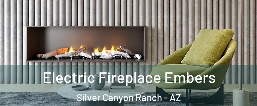Electric Fireplace Embers Silver Canyon Ranch - AZ