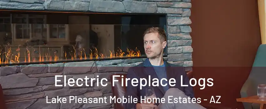 Electric Fireplace Logs Lake Pleasant Mobile Home Estates - AZ