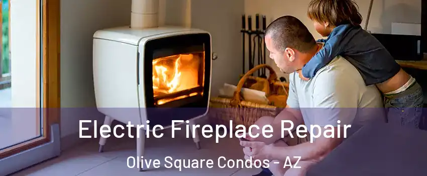 Electric Fireplace Repair Olive Square Condos - AZ