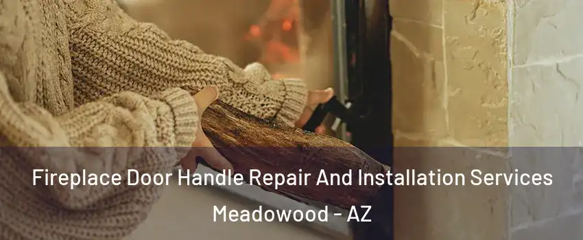 Fireplace Door Handle Repair And Installation Services Meadowood - AZ