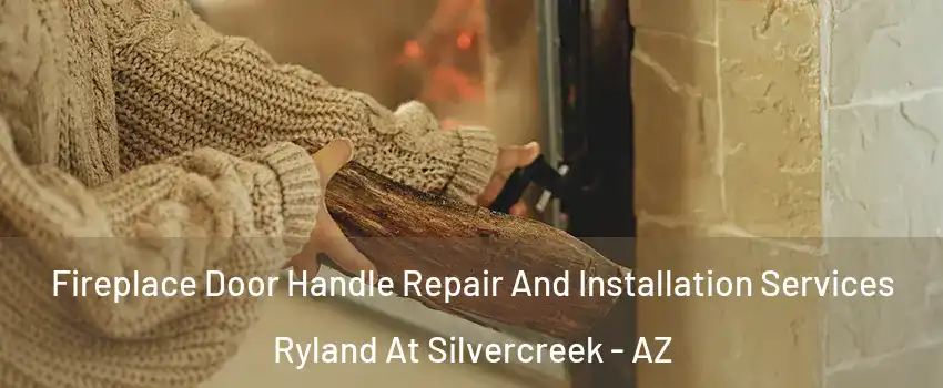 Fireplace Door Handle Repair And Installation Services Ryland At Silvercreek - AZ