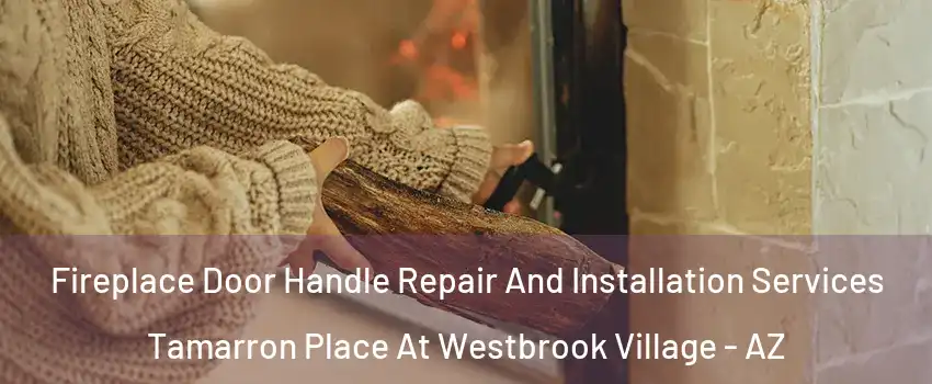 Fireplace Door Handle Repair And Installation Services Tamarron Place At Westbrook Village - AZ