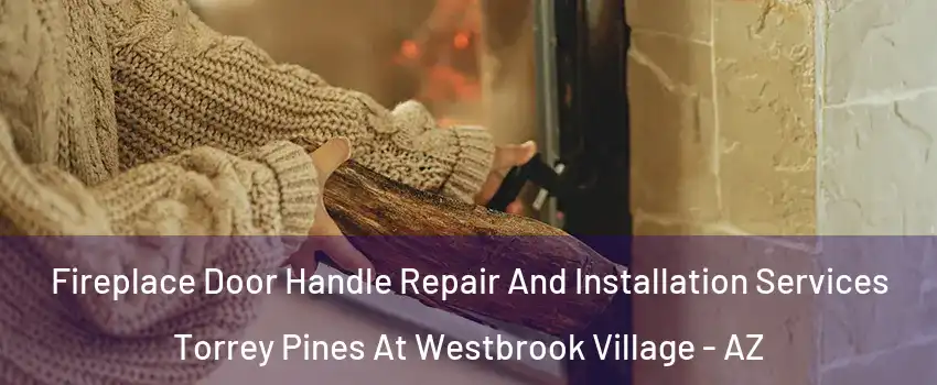 Fireplace Door Handle Repair And Installation Services Torrey Pines At Westbrook Village - AZ