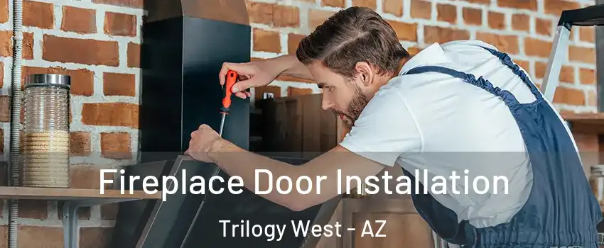 Fireplace Door Installation Trilogy West - AZ