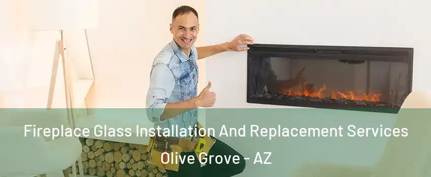 Fireplace Glass Installation And Replacement Services Olive Grove - AZ