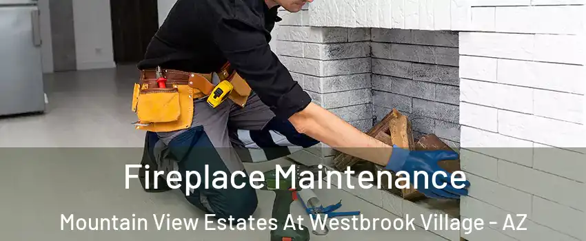 Fireplace Maintenance Mountain View Estates At Westbrook Village - AZ