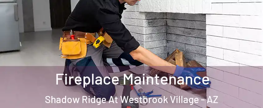 Fireplace Maintenance Shadow Ridge At Westbrook Village - AZ