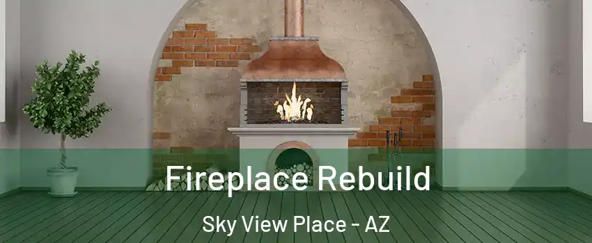 Fireplace Rebuild Sky View Place - AZ