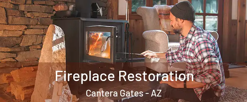 Fireplace Restoration Cantera Gates - AZ