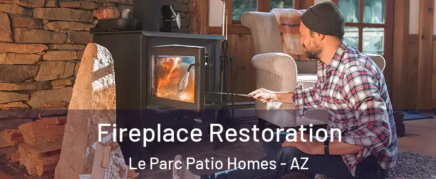 Fireplace Restoration Le Parc Patio Homes - AZ