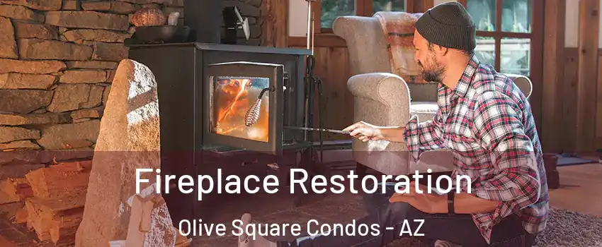 Fireplace Restoration Olive Square Condos - AZ