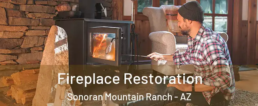 Fireplace Restoration Sonoran Mountain Ranch - AZ