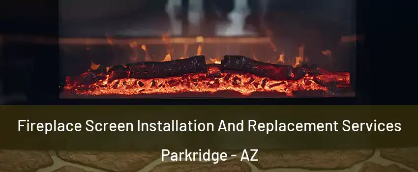 Fireplace Screen Installation And Replacement Services Parkridge - AZ