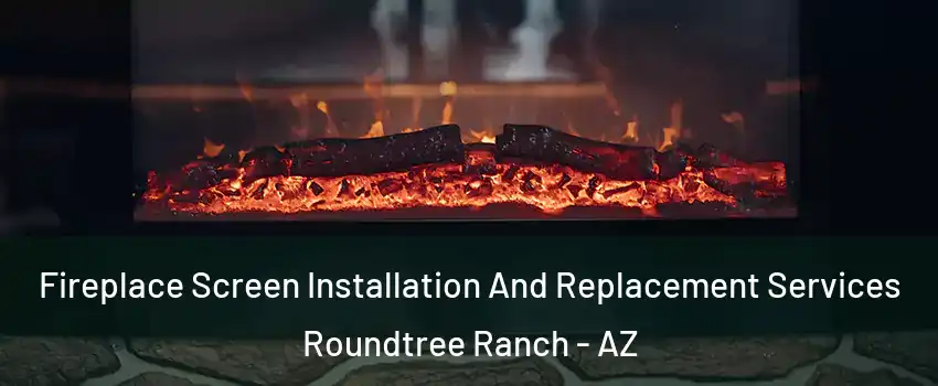 Fireplace Screen Installation And Replacement Services Roundtree Ranch - AZ