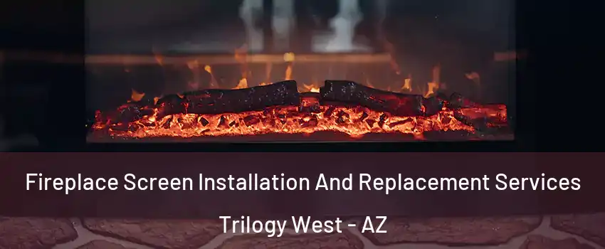 Fireplace Screen Installation And Replacement Services Trilogy West - AZ