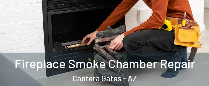 Fireplace Smoke Chamber Repair Cantera Gates - AZ