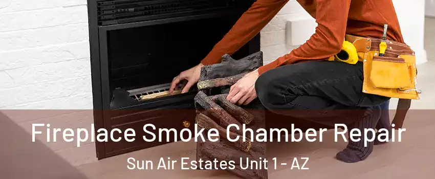 Fireplace Smoke Chamber Repair Sun Air Estates Unit 1 - AZ