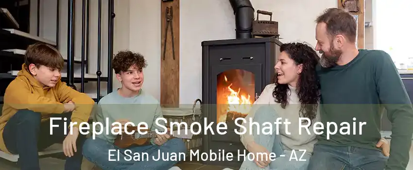 Fireplace Smoke Shaft Repair El San Juan Mobile Home - AZ