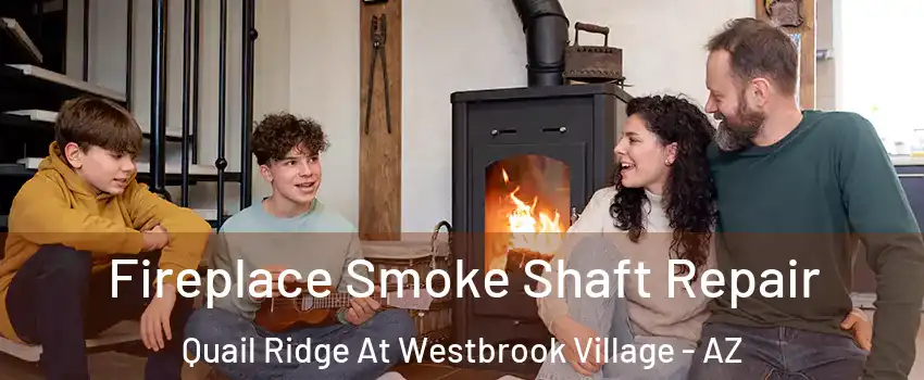 Fireplace Smoke Shaft Repair Quail Ridge At Westbrook Village - AZ