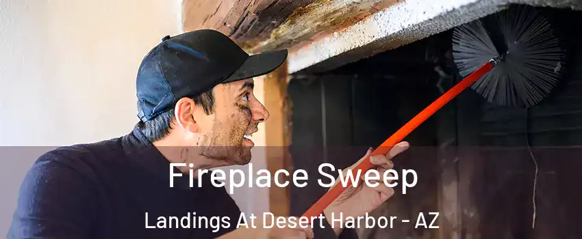 Fireplace Sweep Landings At Desert Harbor - AZ