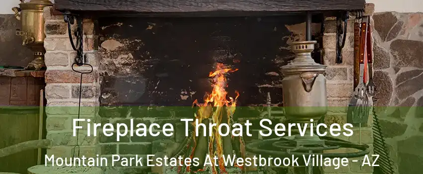 Fireplace Throat Services Mountain Park Estates At Westbrook Village - AZ