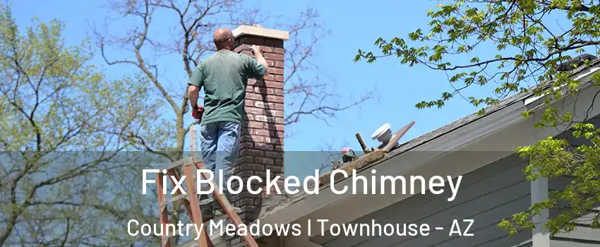 Fix Blocked Chimney Country Meadows I Townhouse - AZ