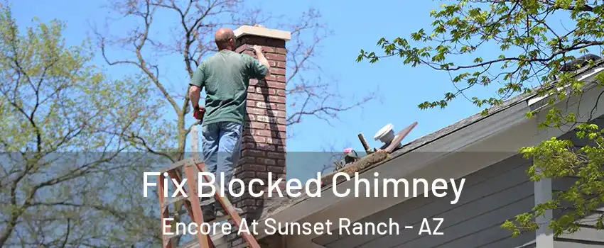 Fix Blocked Chimney Encore At Sunset Ranch - AZ