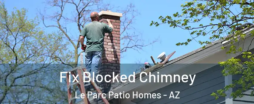 Fix Blocked Chimney Le Parc Patio Homes - AZ