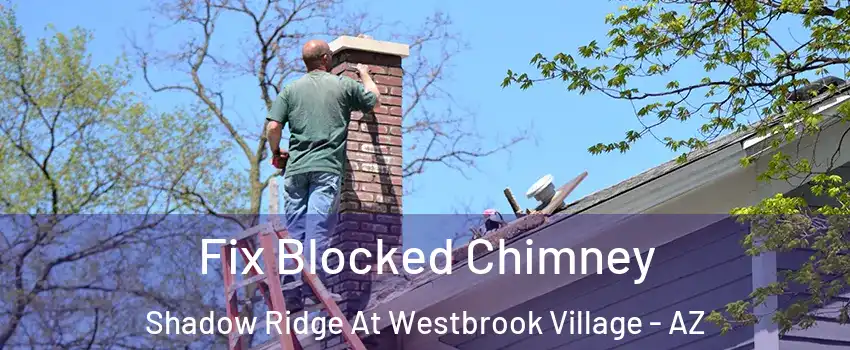 Fix Blocked Chimney Shadow Ridge At Westbrook Village - AZ