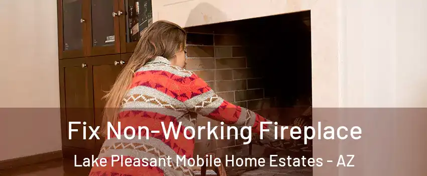 Fix Non-Working Fireplace Lake Pleasant Mobile Home Estates - AZ