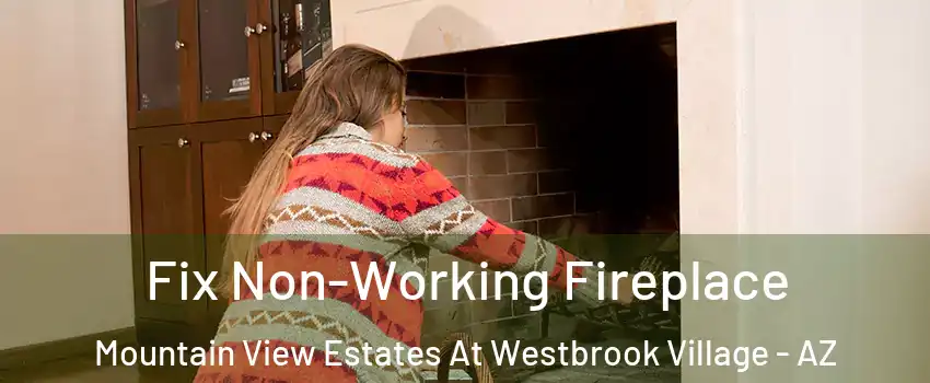 Fix Non-Working Fireplace Mountain View Estates At Westbrook Village - AZ