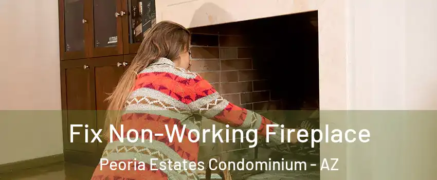 Fix Non-Working Fireplace Peoria Estates Condominium - AZ