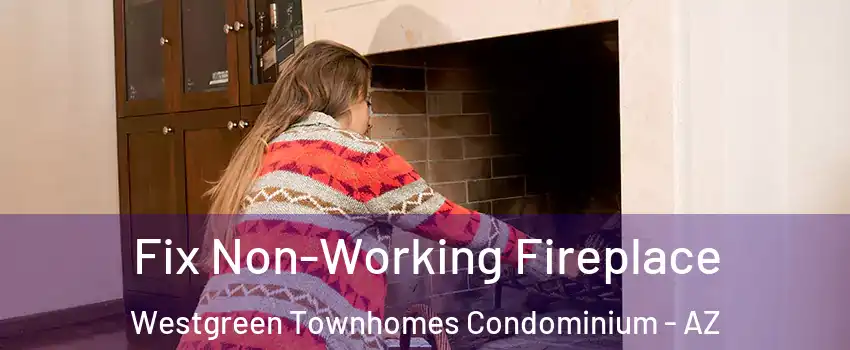 Fix Non-Working Fireplace Westgreen Townhomes Condominium - AZ