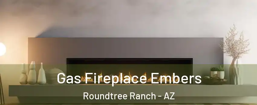 Gas Fireplace Embers Roundtree Ranch - AZ