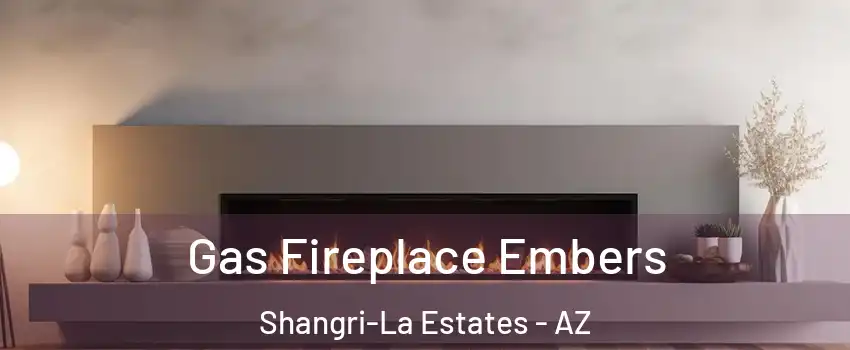 Gas Fireplace Embers Shangri-La Estates - AZ