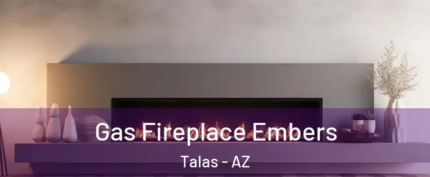 Gas Fireplace Embers Talas - AZ