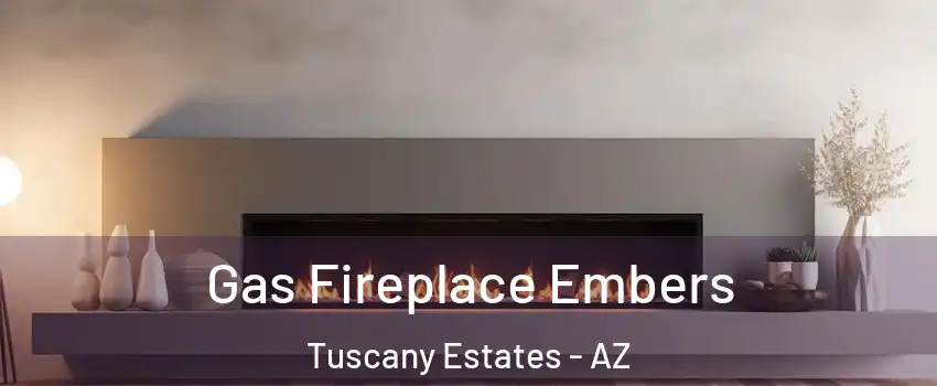 Gas Fireplace Embers Tuscany Estates - AZ