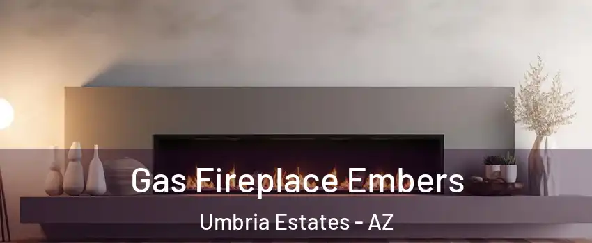 Gas Fireplace Embers Umbria Estates - AZ