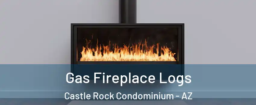 Gas Fireplace Logs Castle Rock Condominium - AZ