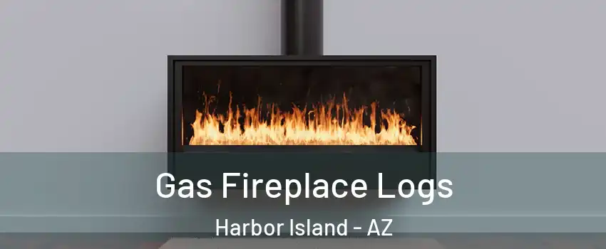 Gas Fireplace Logs Harbor Island - AZ