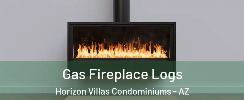 Gas Fireplace Logs Horizon Villas Condominiums - AZ