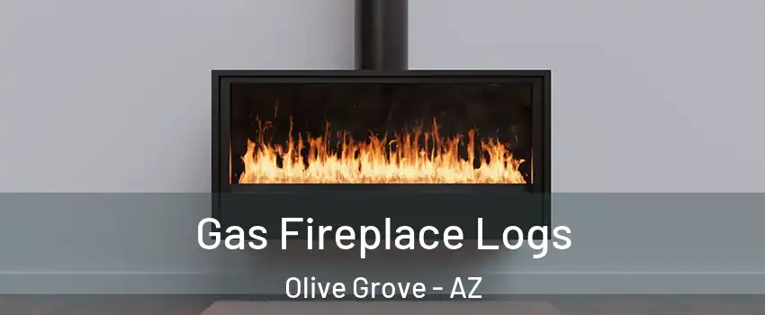 Gas Fireplace Logs Olive Grove - AZ