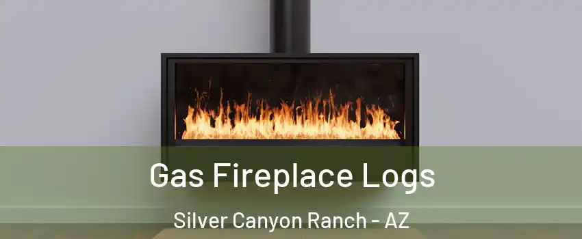 Gas Fireplace Logs Silver Canyon Ranch - AZ