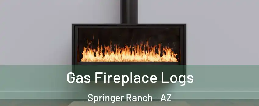 Gas Fireplace Logs Springer Ranch - AZ