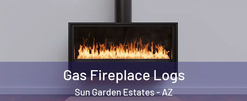 Gas Fireplace Logs Sun Garden Estates - AZ