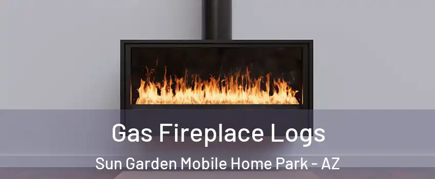 Gas Fireplace Logs Sun Garden Mobile Home Park - AZ